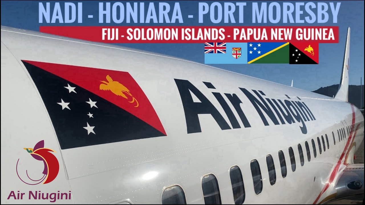 TRIPREPORT | Air Niugini (ECONOMY) | Boeing 737-800 | Nadi - Honiara - Port Moresby