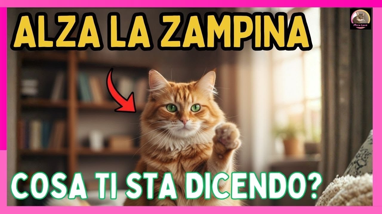 Perché il mio gatto alza la zampa? Guida al linguaggio segreto dei felini