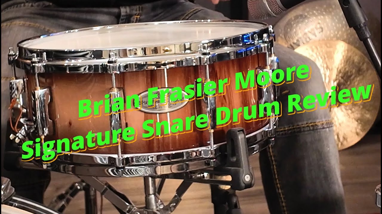 Brian Frasier Moore Snare Drum from Pearl Gear Check / Soundtest