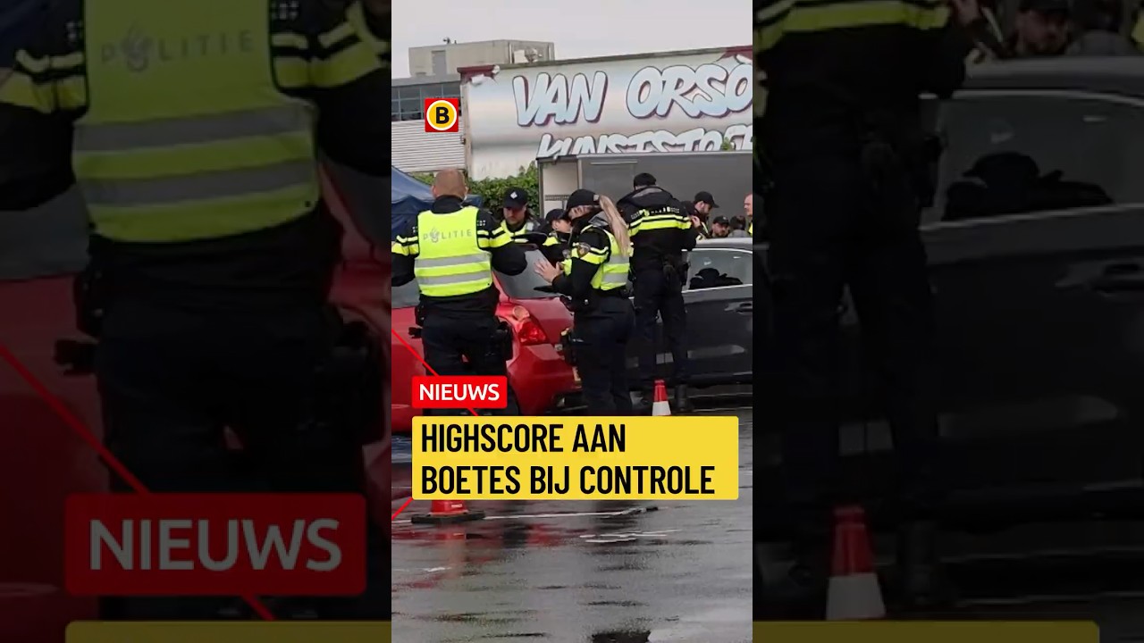 Grote politiecontrole levert veel knaken op | #112nieuws