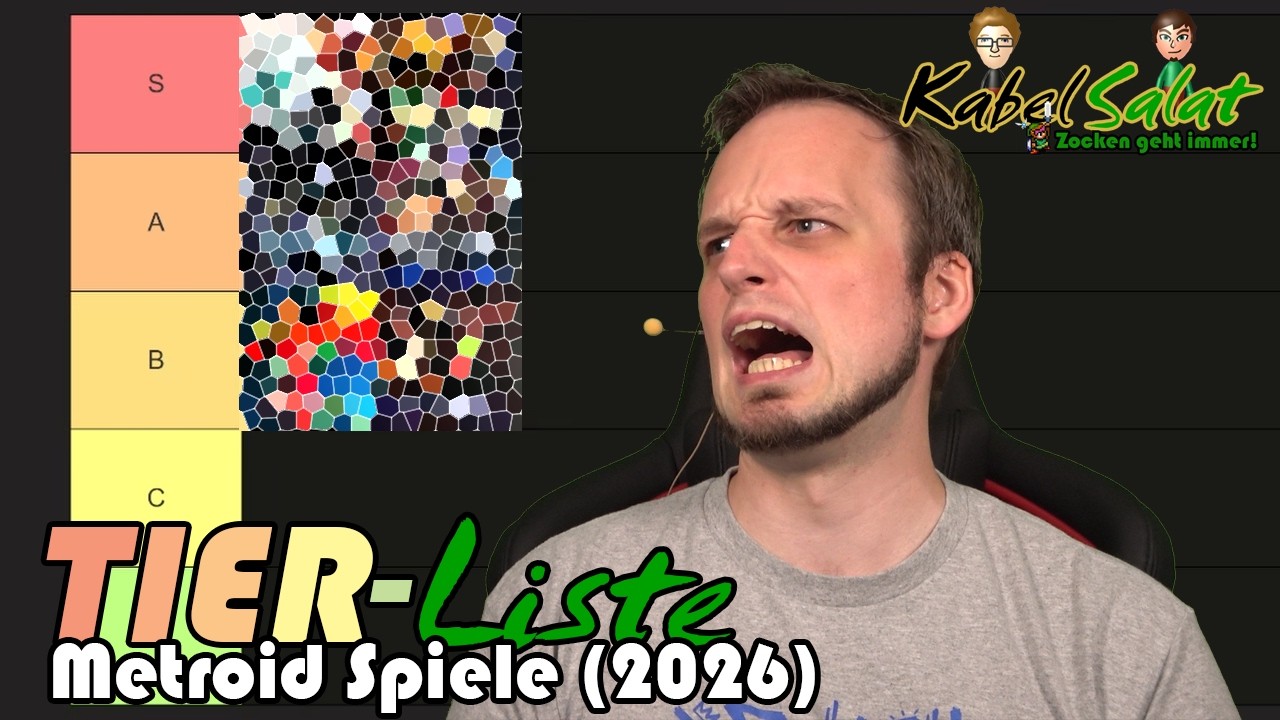 Bifi's Tier-Liste zu Metroid Spielen (2026)