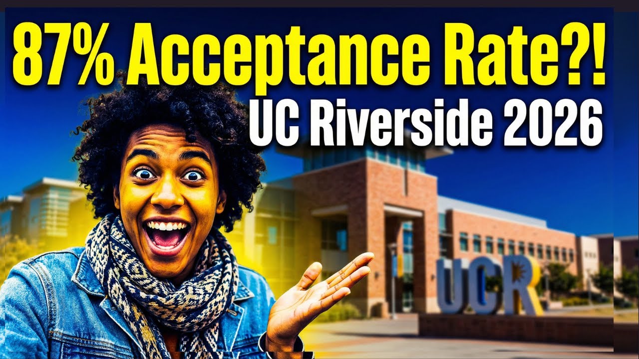 UC Riverside Acceptance Rate 2026 | Top 1% University in USA #ucriverside  #california #studyinusa