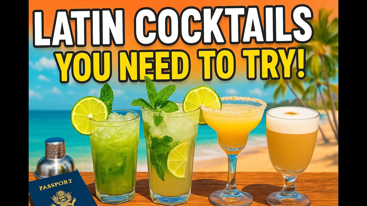 Top 5 Must-Try Latin American Cocktails | A Spirited Tour of Flavor!