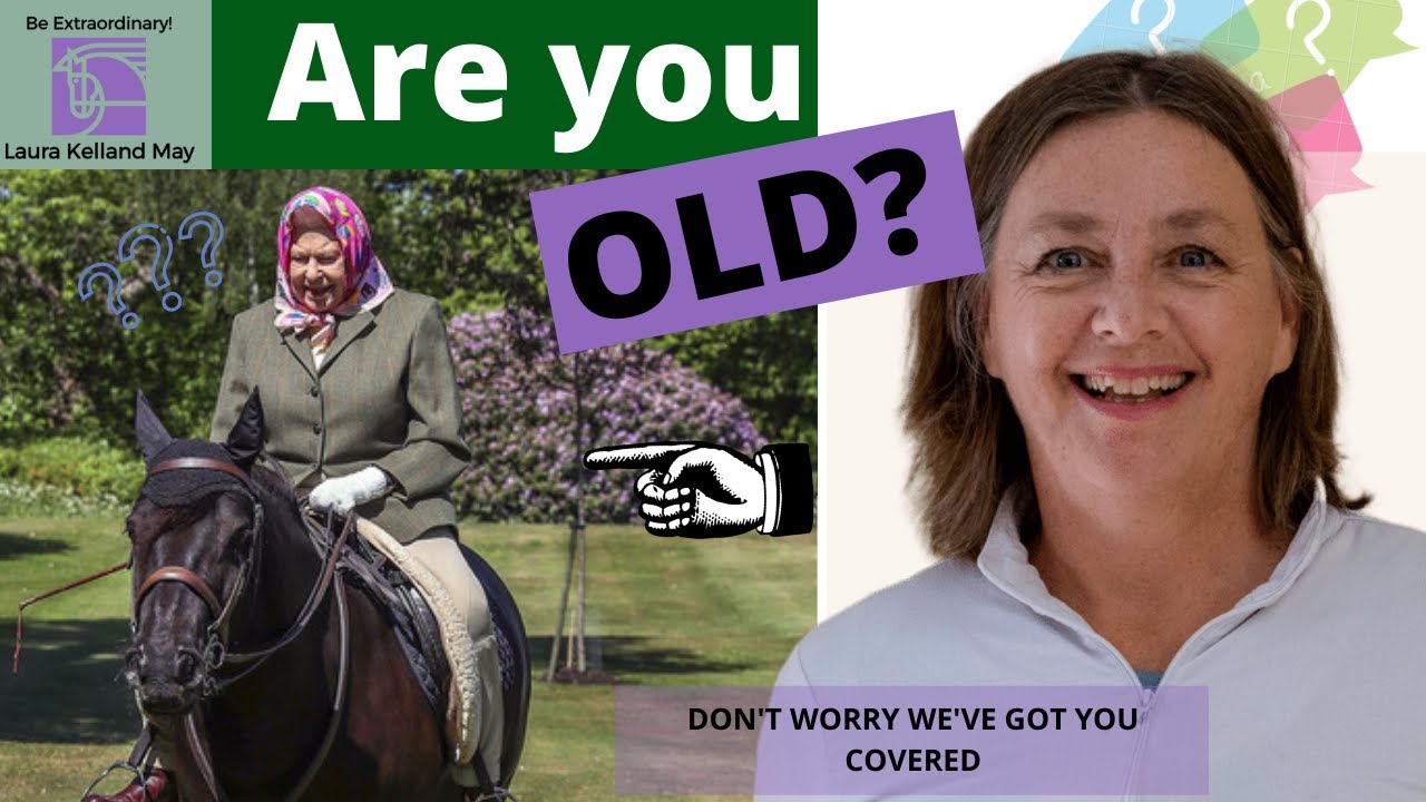 Are You OLD? How to get back into riding after a break