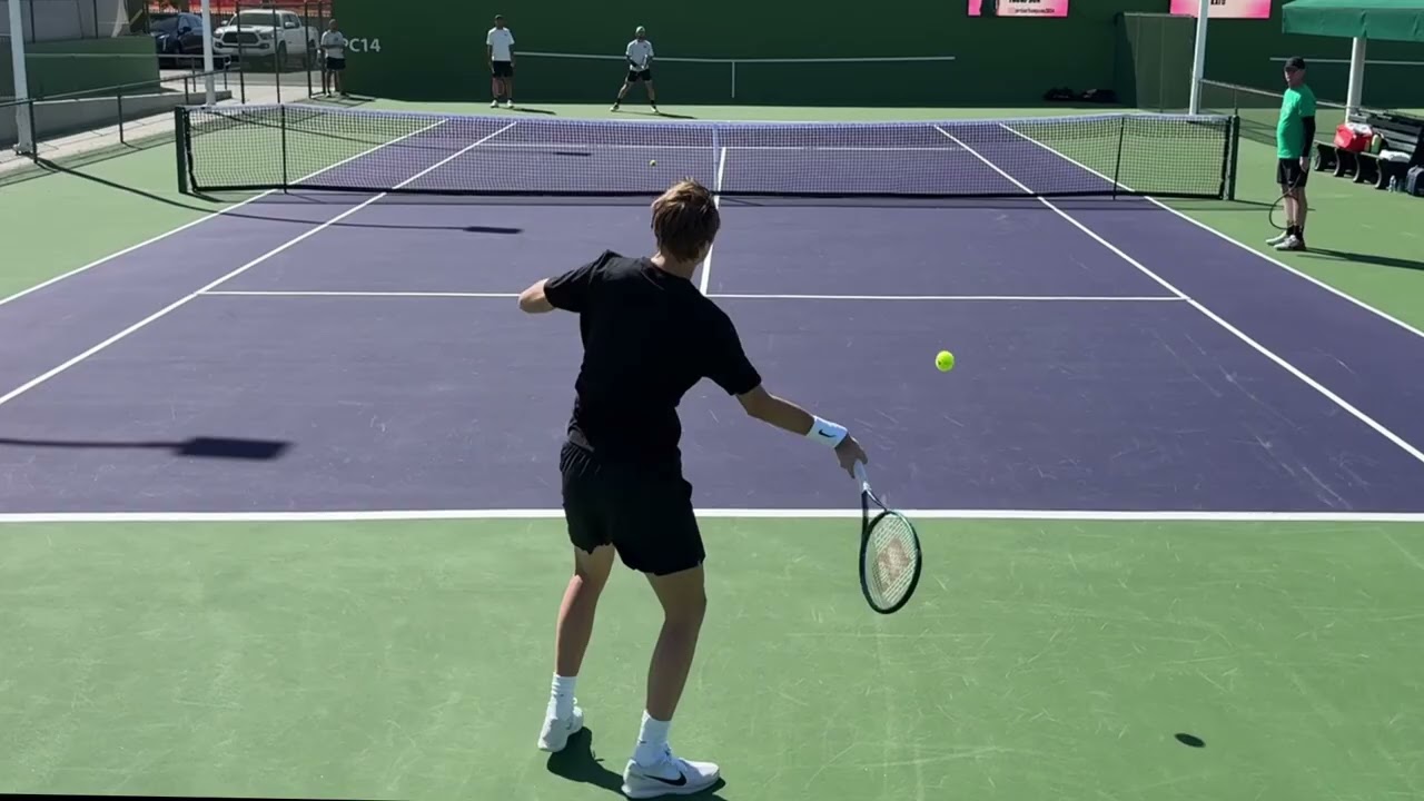 コルダのフォア（スロー）/ Sebastian Korda Forehand Stroke Slow Motion