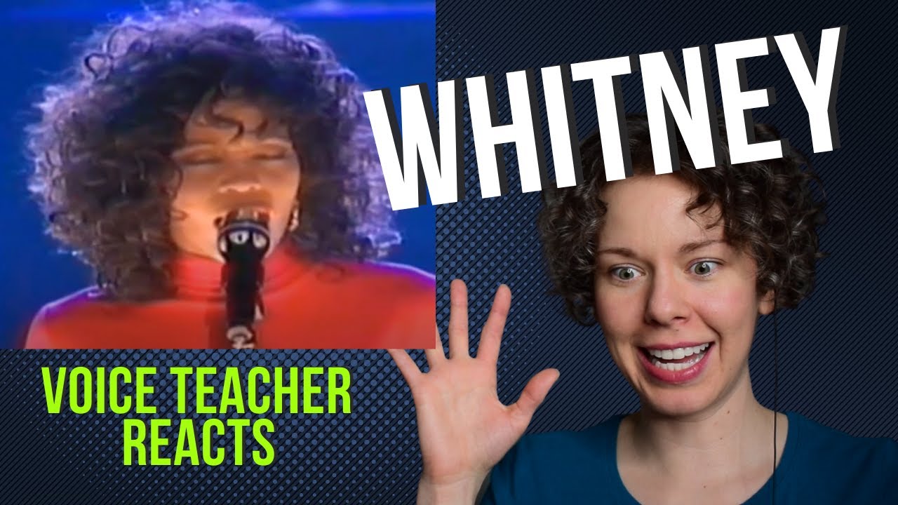 Voice Teacher Reacts - WHITNEY HOUSTON - I Have Nothing