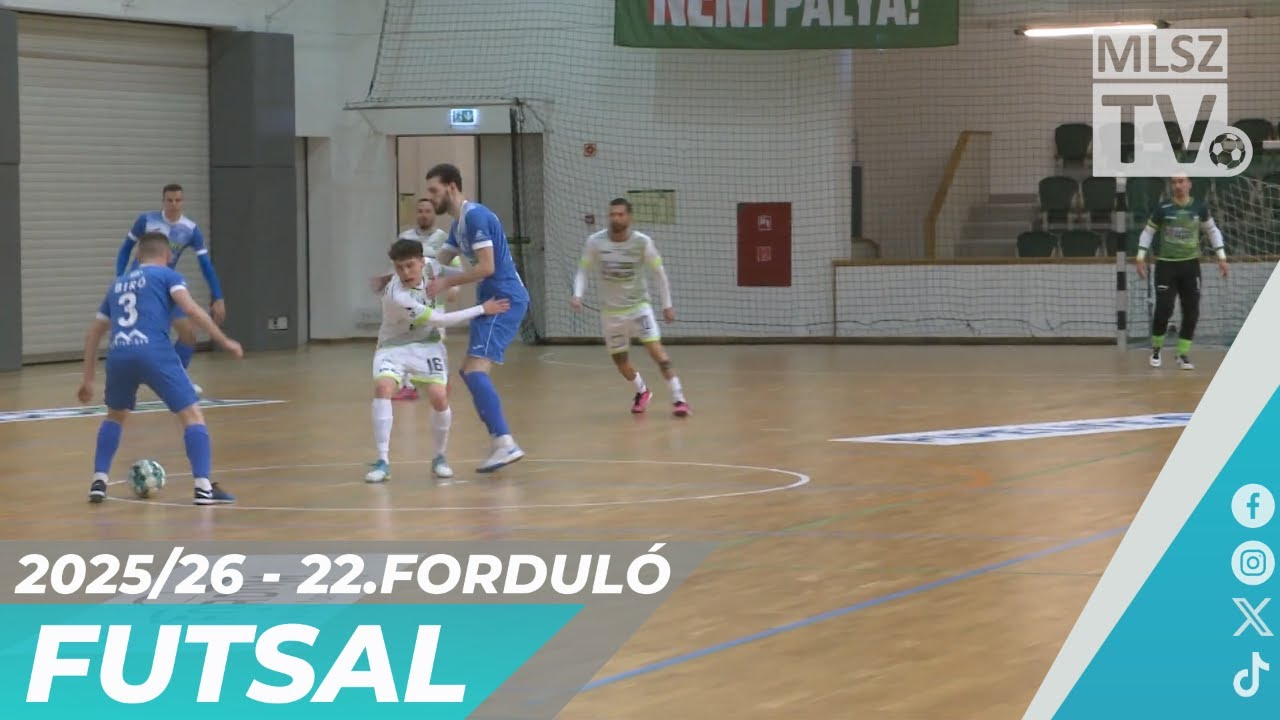 Haladás VSE – SG Kecskemét Futsal | 5-5 | Férfi Futsal NB I | 22. forduló | MLSZTV