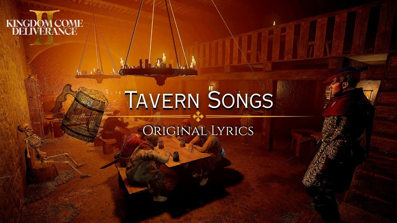 30 min Medieval Tavern Ambient Music | Night Feast & Bard Songs