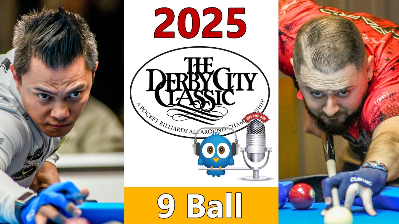 Skyler Woodward vs Jeffrey DeLuna - 9 Ball - 2025 Derby City Classic rd 8
