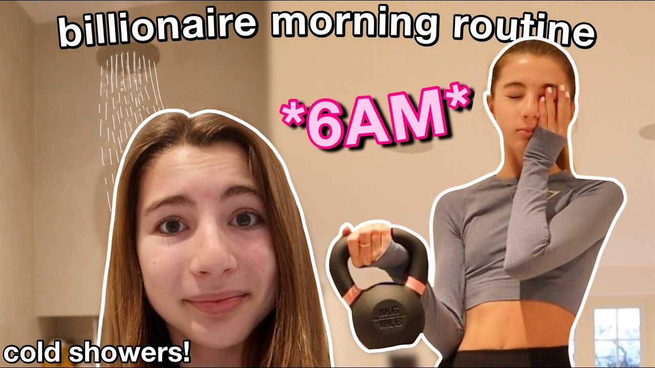 I TRIED THE 1 BILLION DOLLAR MORNING ROUTINE *life changing*