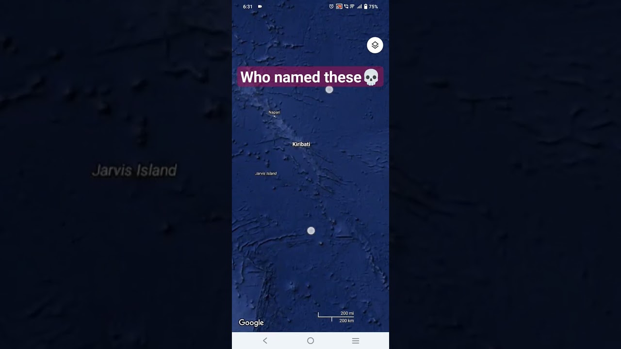 only in Kiribati 💀💀 | whereabouts #shorts #kiribati #map