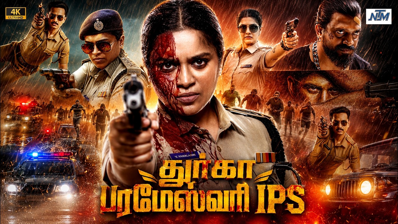 துர்கா பரமேஸ்வரி IPS (2026) #Custody Tamil Action Movie #4K | Priya Shatamarshan | JJ Srinivas |#NTM