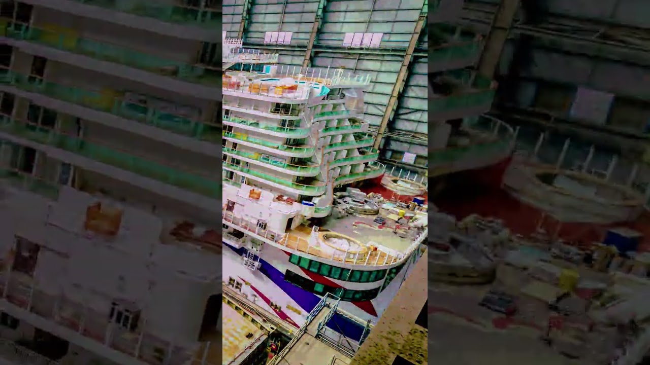 Full P&O Cruises Arvia build timelapse #arvia #pandocruises #cruise #planetcruise