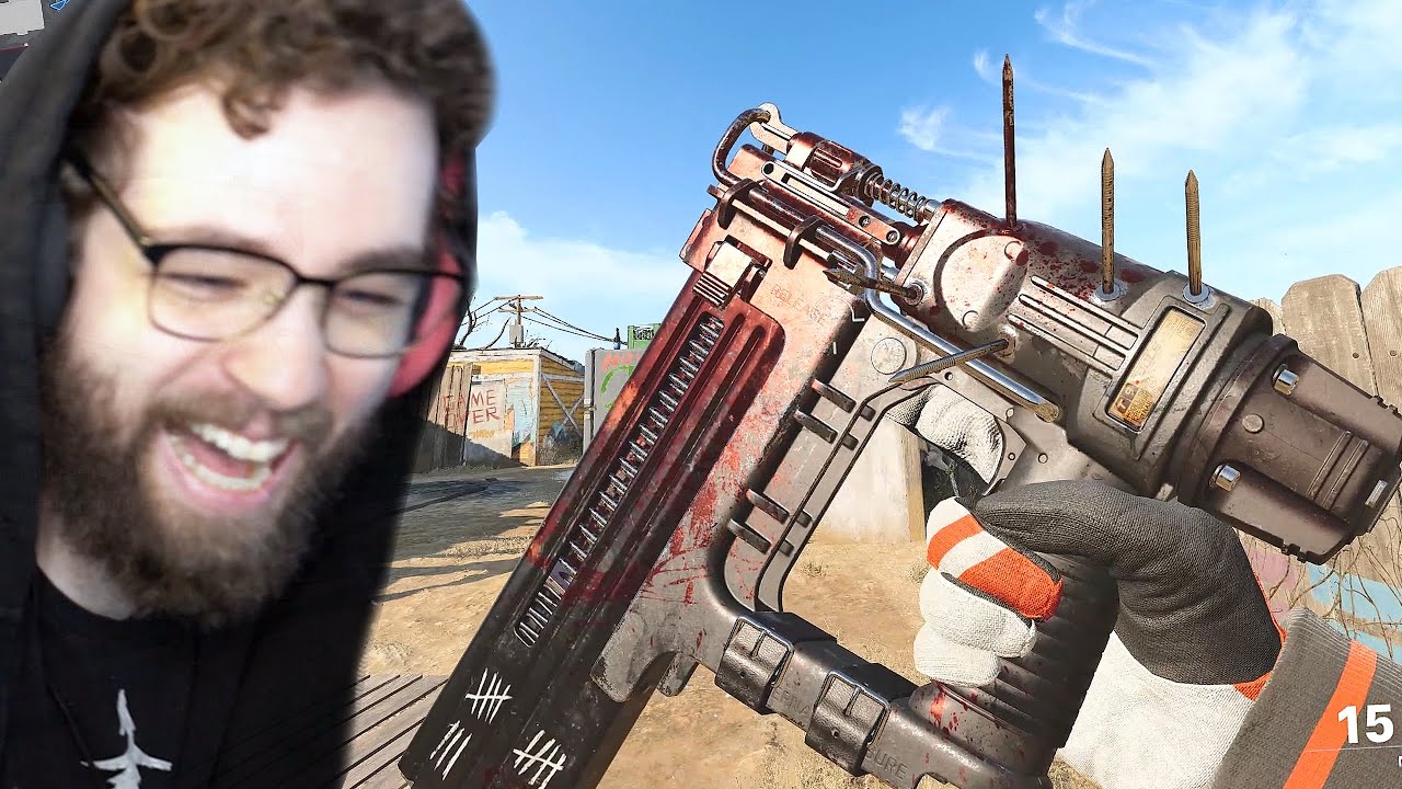 They ADDED the NAILGUN and it's better than actual bullets (SEASON 4)