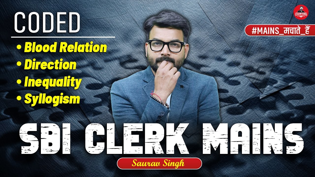 SBI CLERK MAINS 2024-25 | MAINS LEVEL MISC QUESTIONS| REASONING | By Saurav Singh