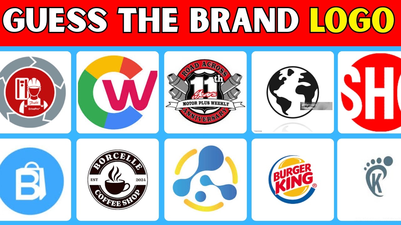 Guess The Brand Logos 🔥 Logo Quiz Challenge | Famous Brands Quiz 2026