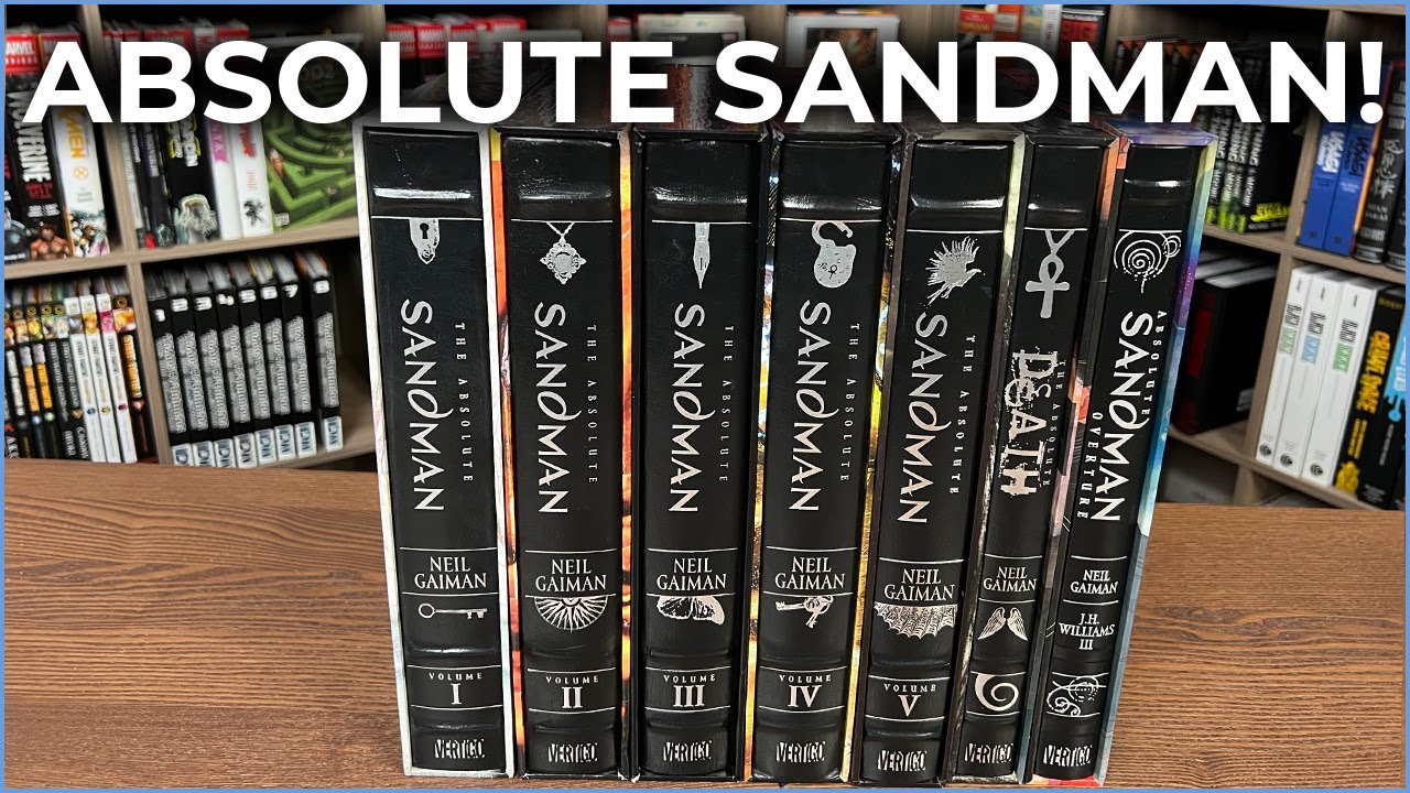Абсолютный обзор Sandman | Сравнение цветов | Нил Гейман | Один из величайших комиксов всех времен!