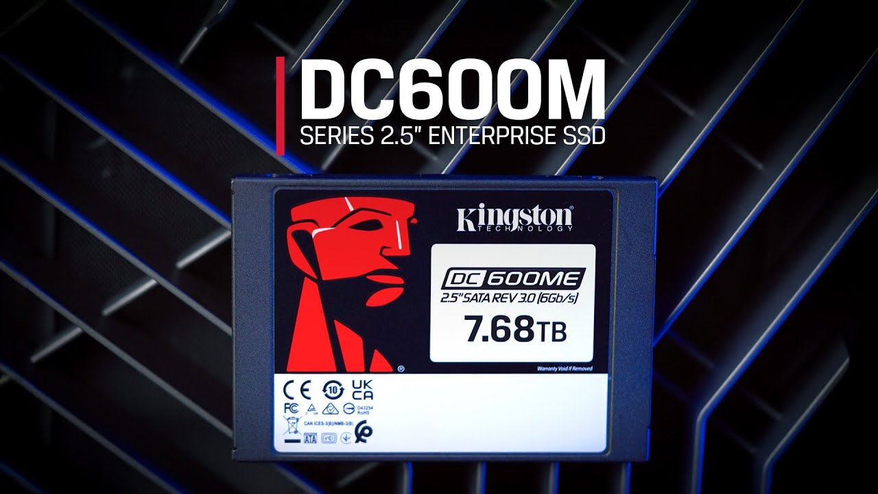Enterprise SSD with hardware-based power loss protection &ndash; Kingston DC600M Series SSD