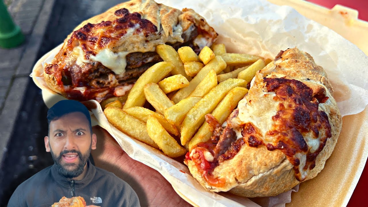 BIRMINGHAM'S PIZZA BURGER!