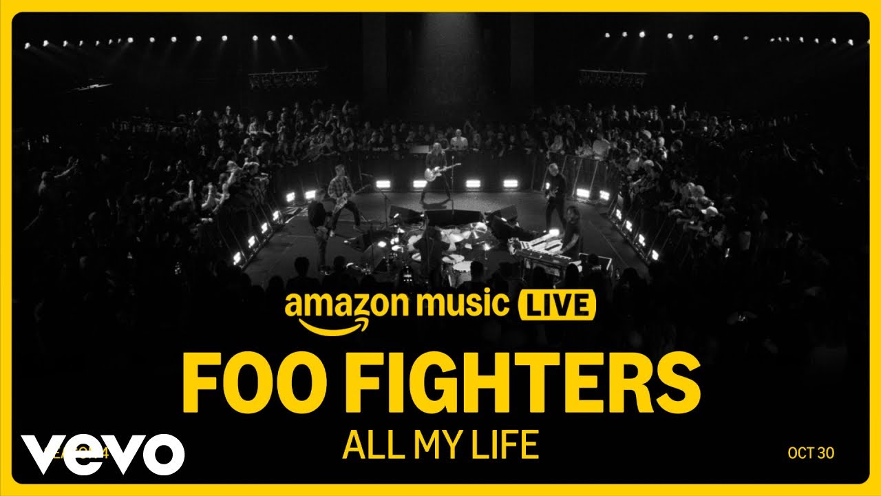 Foo Fighters - All My Life (Amazon Music Live)