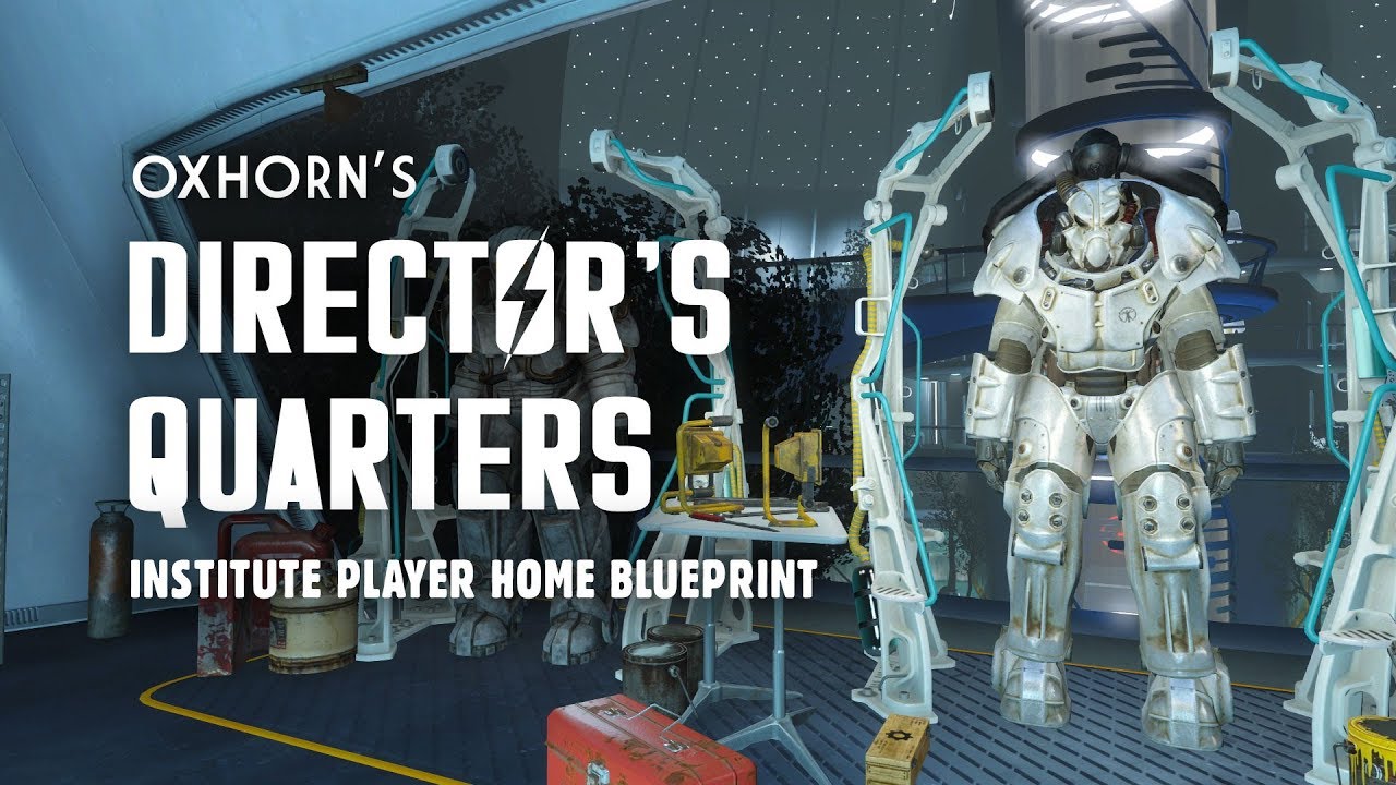 Oxhorn's Director's Quarters - Institute Player Home - Fallout 4