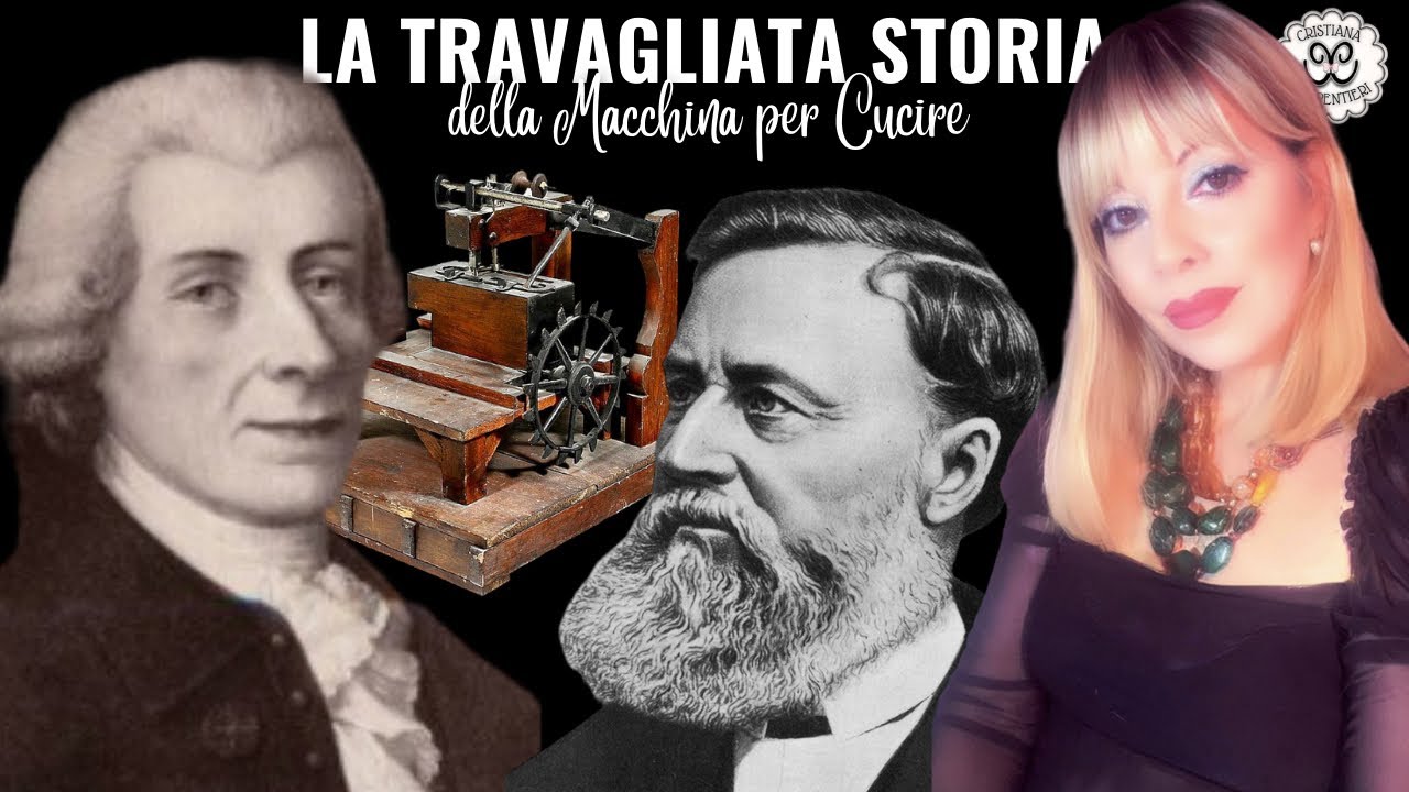 STORIA della MACCHINA per CUCIRE @CristianaCarpentieri Cucito sartoriale e creativo #cucito