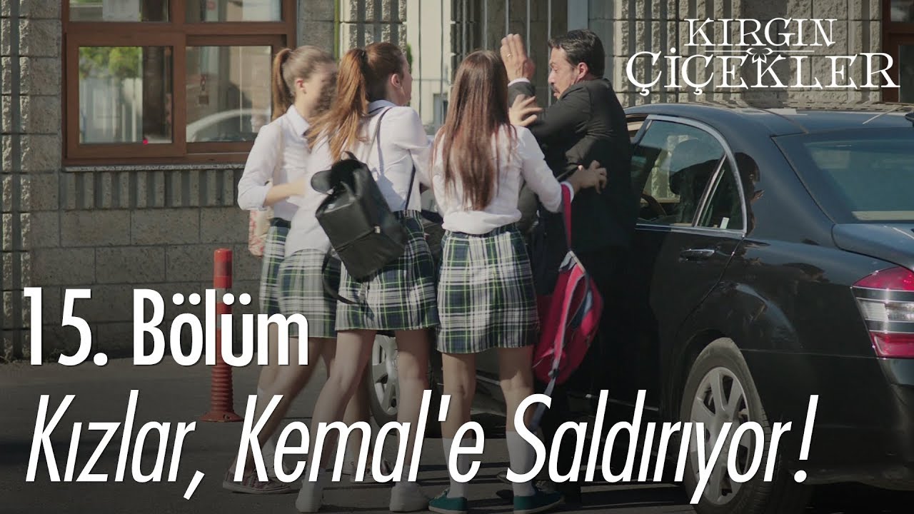 Kızlar, Kemal'e saldırıyor! - Kırgın Çiçekler 15. Bölüm