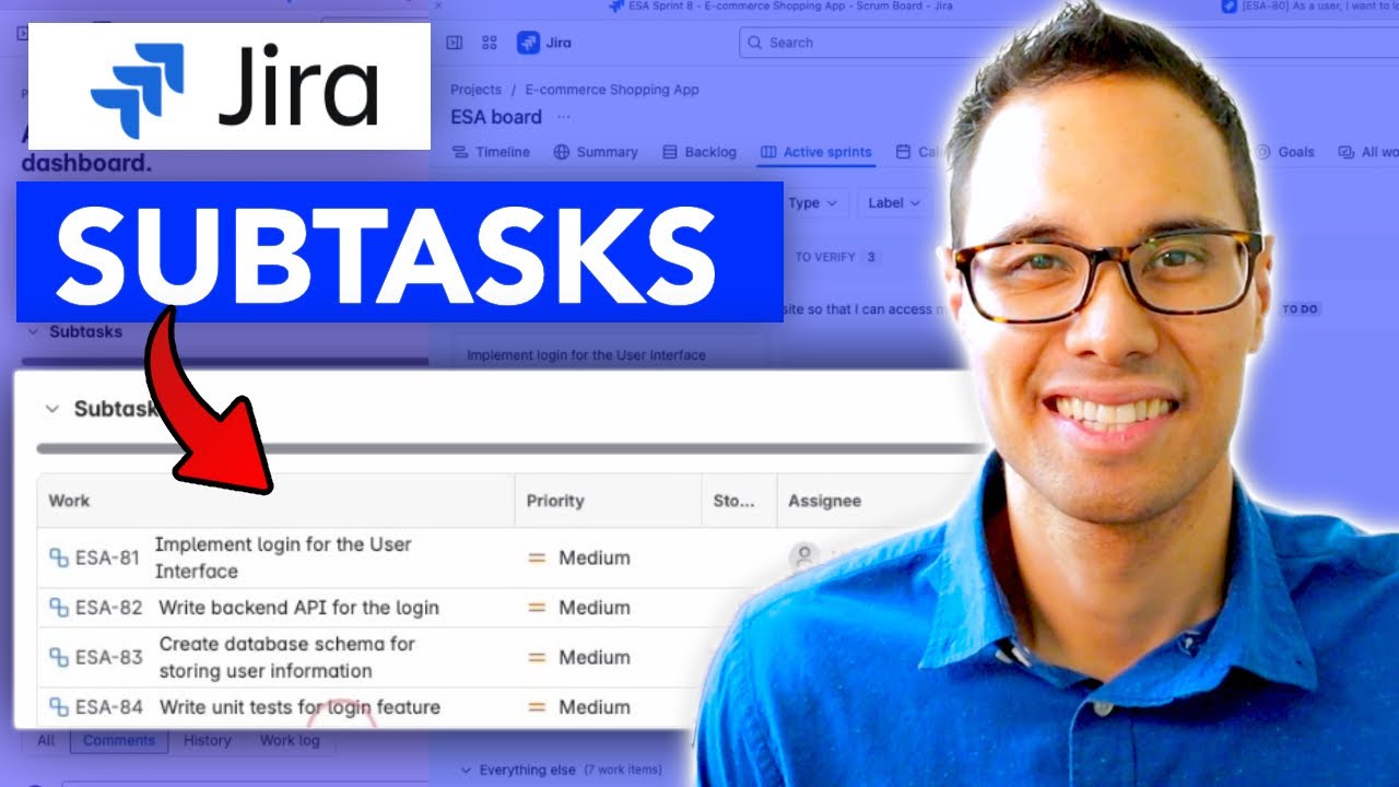 Subtasks in Jira Explained in 10 Minutes!