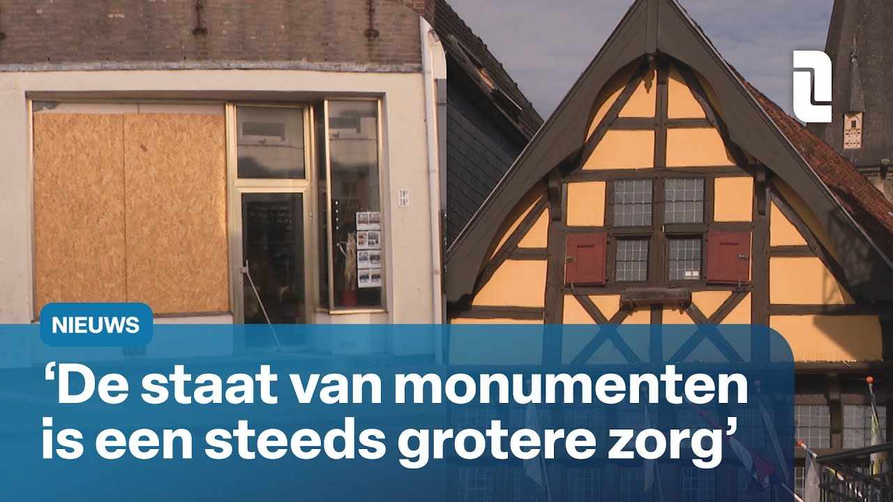 Hoe liggen de rijksmonumenten in Sittard erbij? Monumentenwacht komt langs | L1 Nieuws