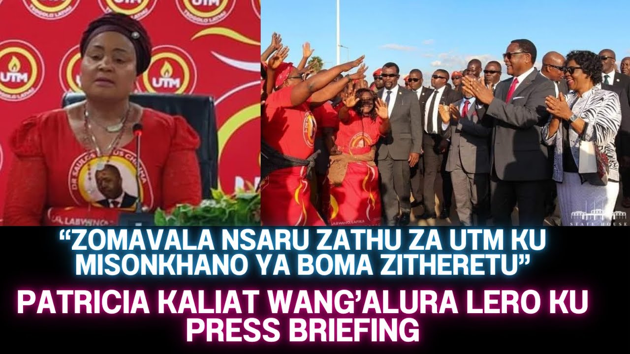 PATRICIA KALIAT WANG&rsquo;ALURA ONSE OMWE AKUMAVALA NSARU ZA UTM KU MA FUNCTION A BOMA AKUTI ZITHERETU
