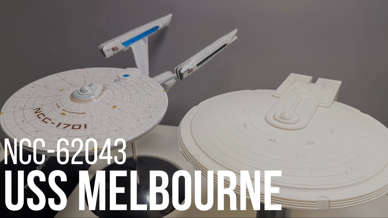 1/1000 Scale Excelsior Class USS Melbourne - Part 1