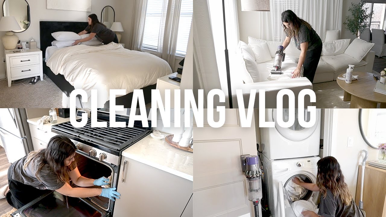 SPRING CLEAN WITH ME | Deep Cleaning my Apartment | Motivation Speed Cleaning