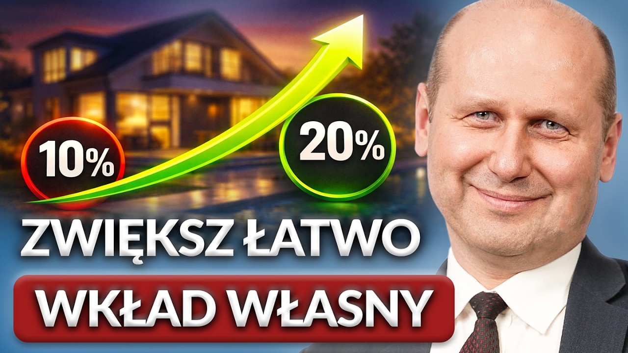 Jak łatwo zwiększyć wkład własny na mieszkanie z 10 do 20%?