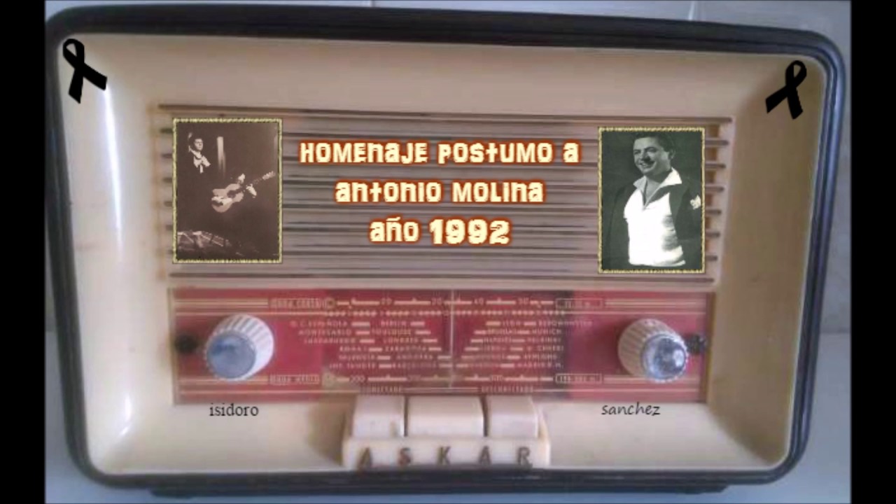 ANTONIO MOLINA HOMENAJE POSTUMO RNE  1992