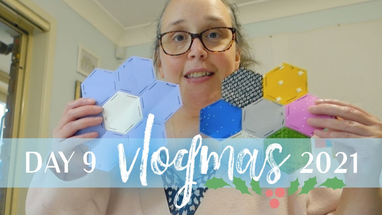 VLOGMAS 2021 | A Quiet Day Making Quilt Labels