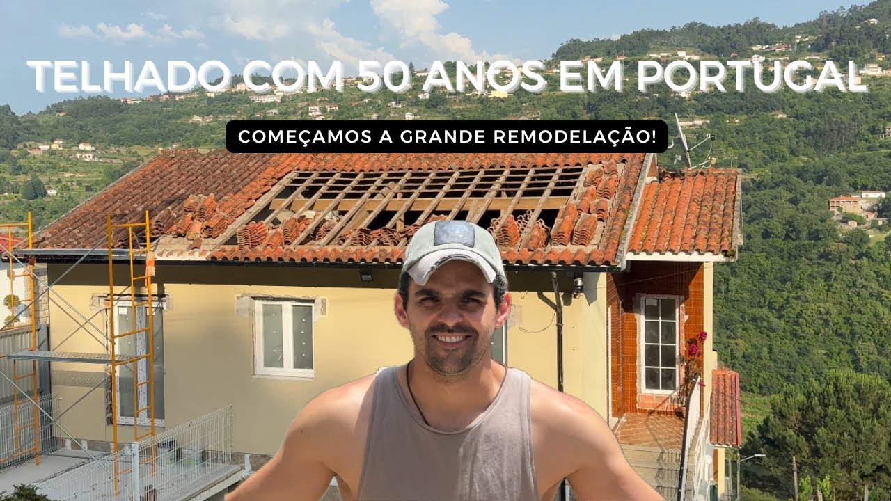 Remodela&ccedil;&atilde;o de telhado antigo em Portugal &ndash; mais de 50 anos de hist&oacute;ria renovados!