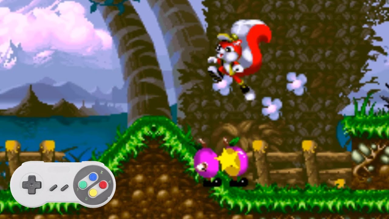 Mr. Nutz (SNES) GAMEPLAY