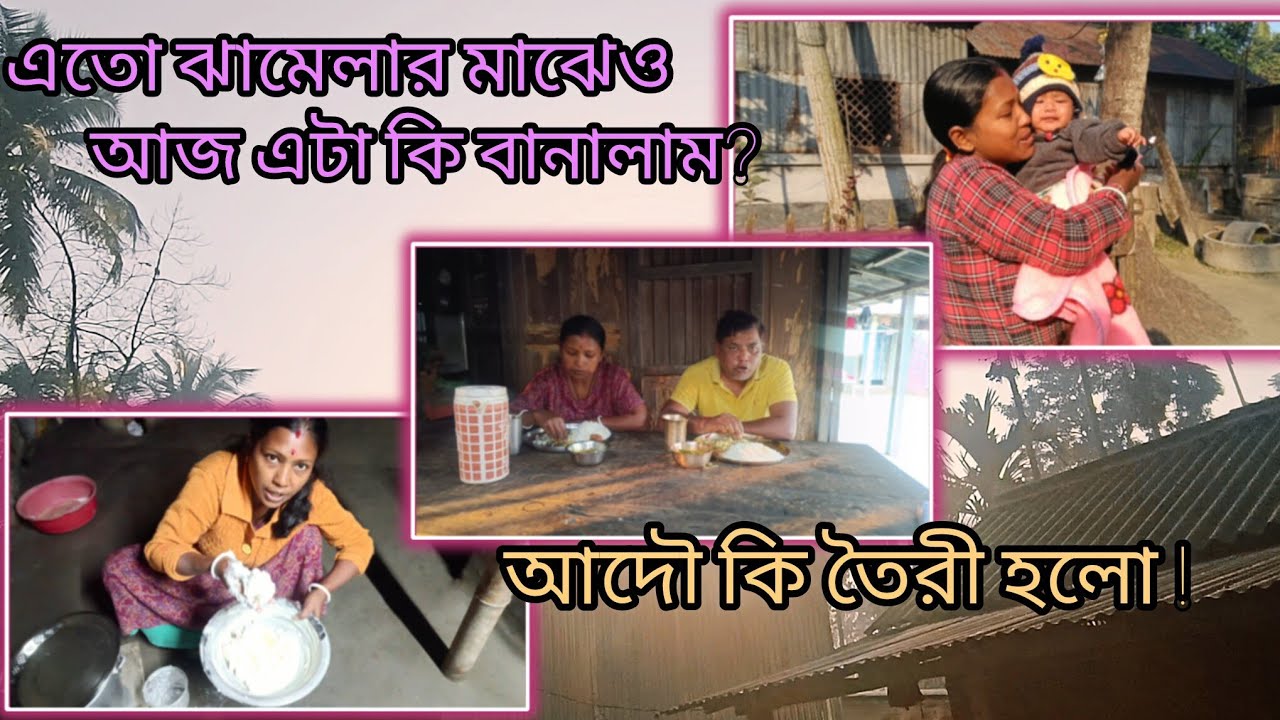 ।।। বনি একাই কোথায় পিকনিকে গেলো? আজ বাড়িতে একাই ঘি তুললাম।।।