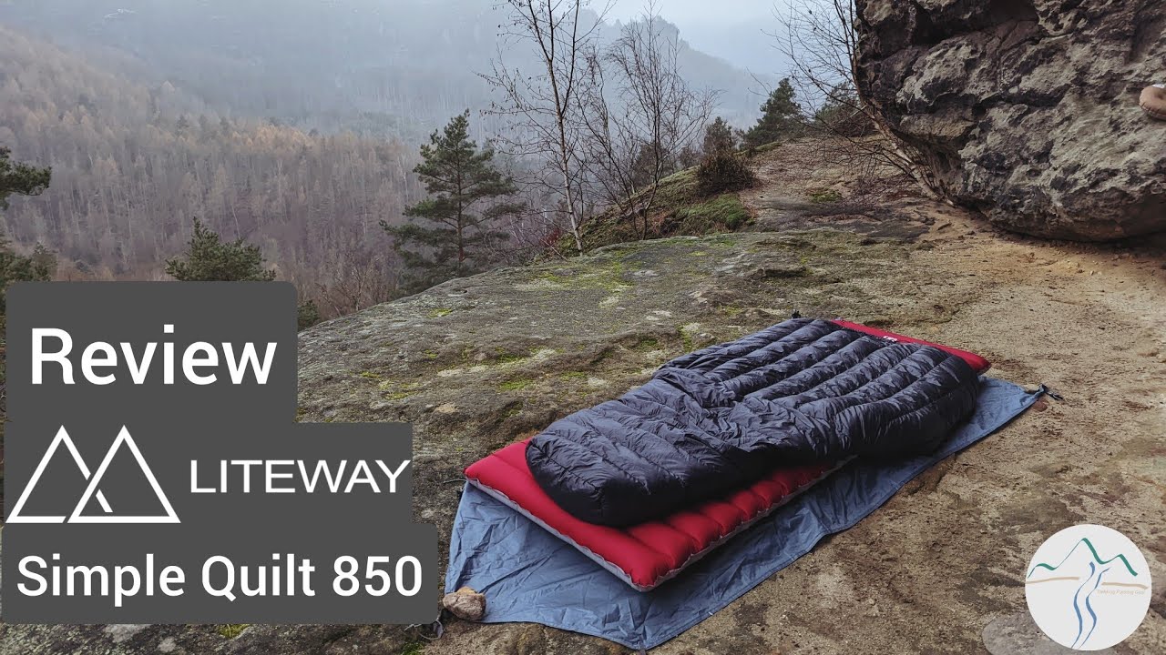 Review - Liteway Simple Quilt 850+ FP |The best Super UL Quilt? (English Subtitle)