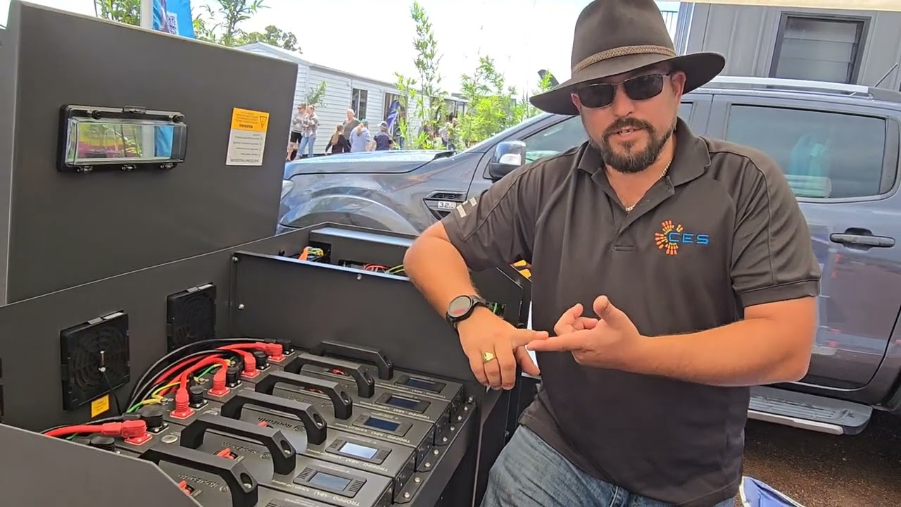 RedEarth BushChook. Hybrid and off grid battery storage.