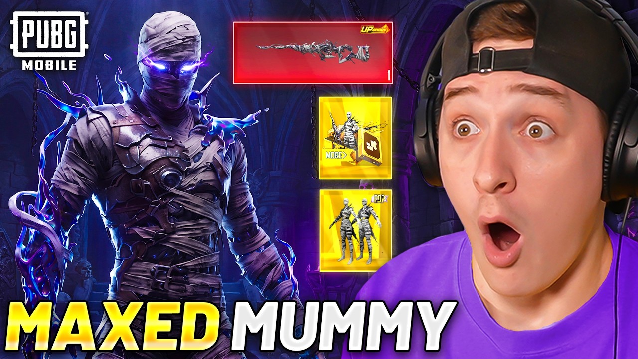 БЕЗУМНАЯ МАКСИМАЛЬНАЯ МУМИЯ ВЕНОМ И ЛАБОРАТОРИЯ ОРУЖИЯ AWM! PUBG MOBILE