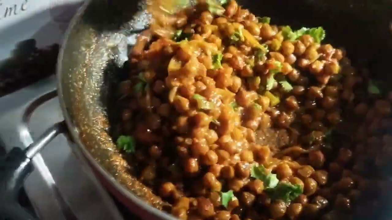 Kala chana sabji| काले चने की सब्ज़ी का ये तरीका देख सारे तरीके भूल जाए | Kala chna masala ki sabji 