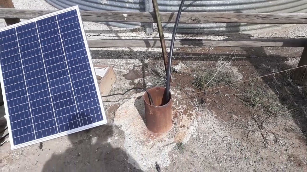 12 volt solar deep well pump