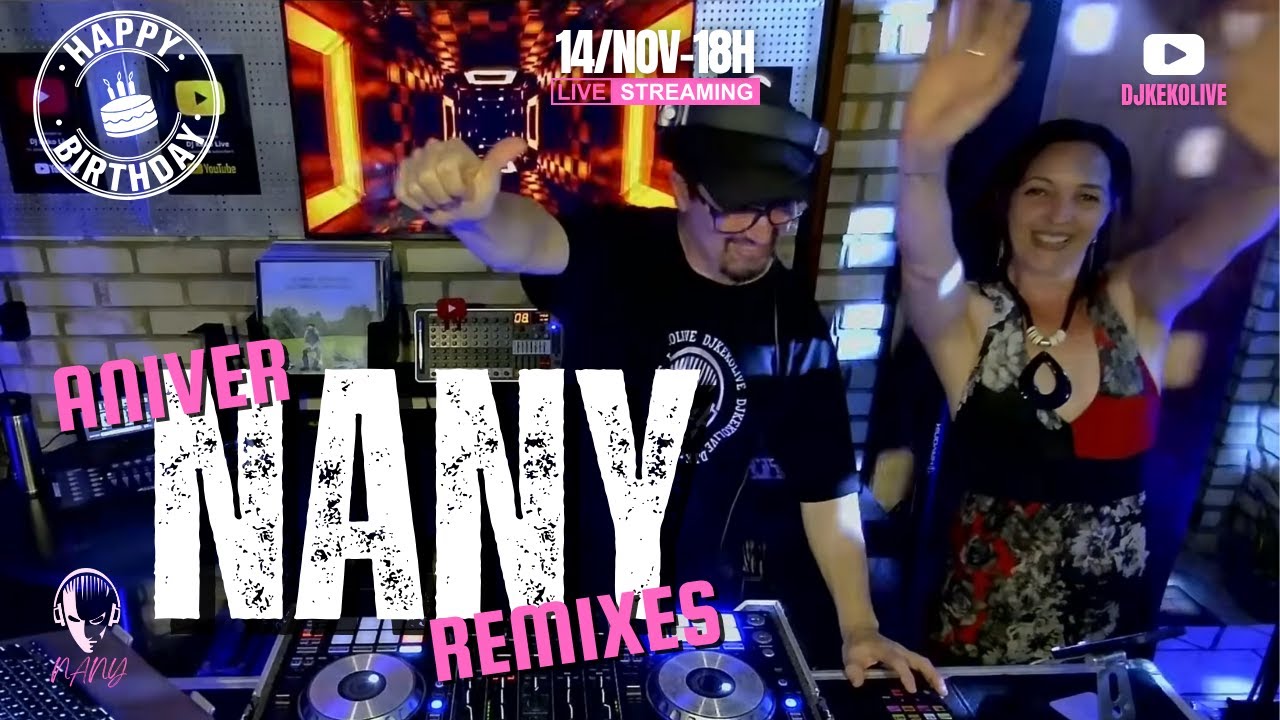 #livedj 🎧 REMIXES 70s 80s 90s - PLAYLIST ESPECIAL ANIVERSÁRIO DA NANI #sexta #djkeko #nani #aovivo