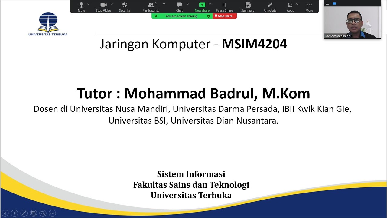 Aktivitas Belajar 15 - Jaringan Komputer - MSIM4204