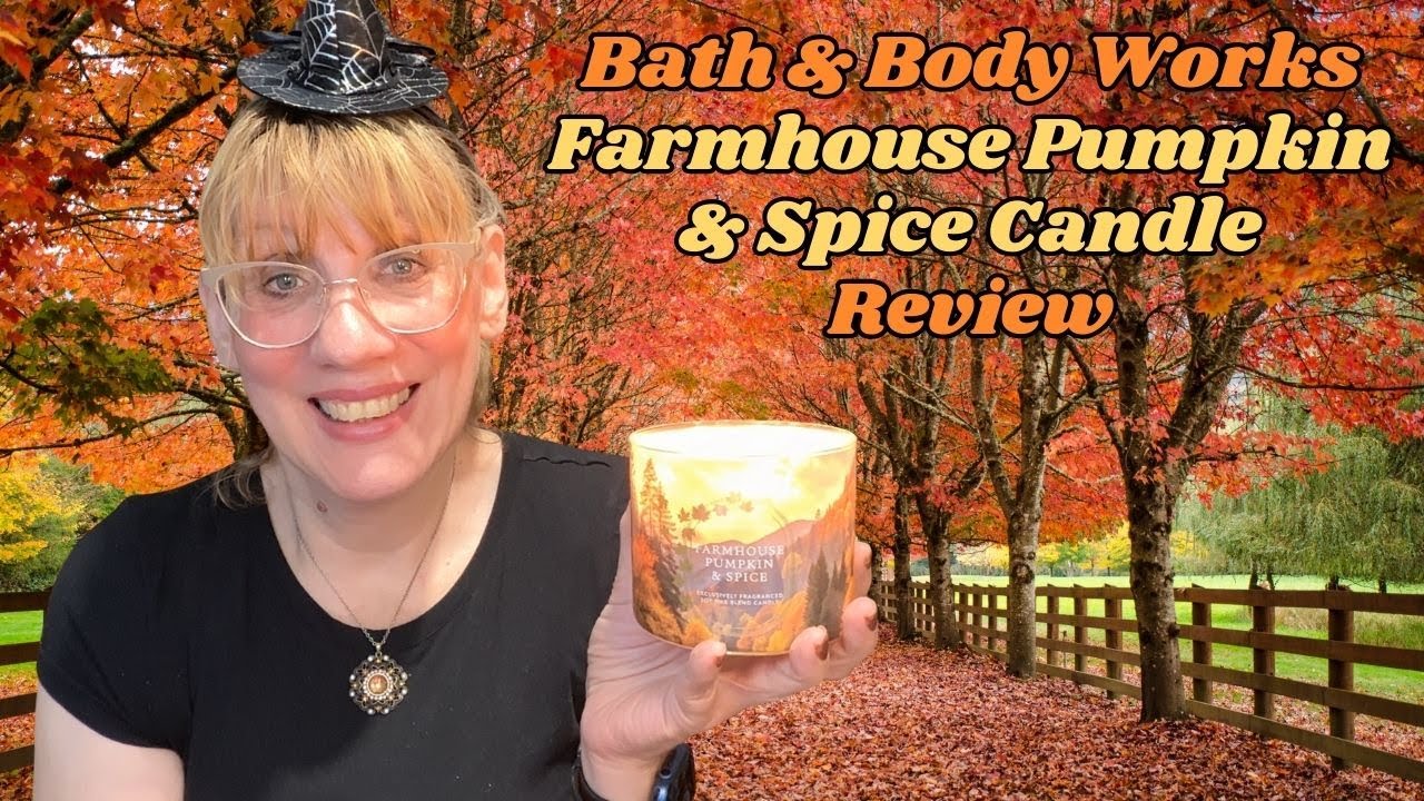 Bath & Body Works Farmhouse Pumpkin & Spice Candle Review