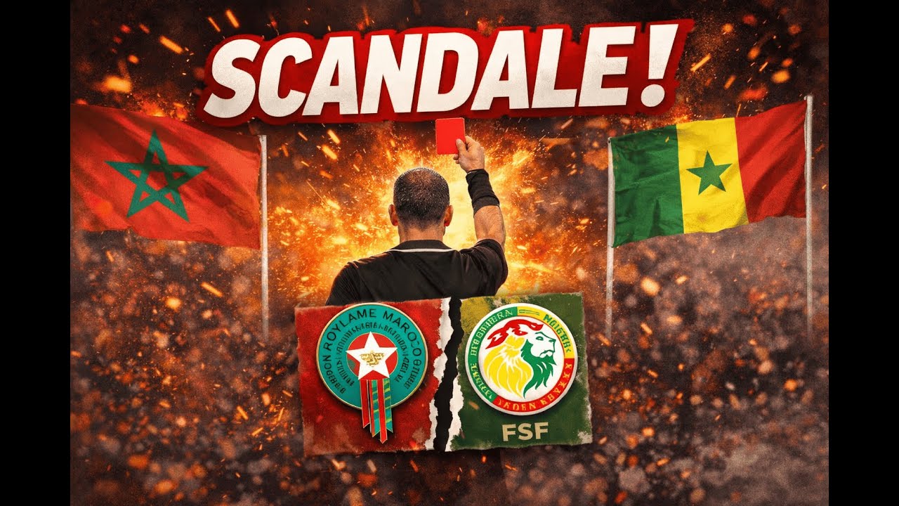 Sénégal 1 Maroc 0 SCANDALE  Brahim Diaz ? penalty ? on parle de la can