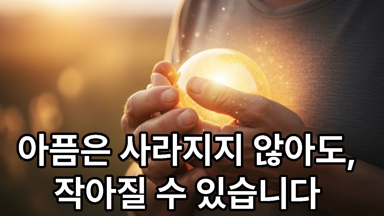 시간이 가르쳐준 인생의 지혜, 상처와 함께 살아가는 법