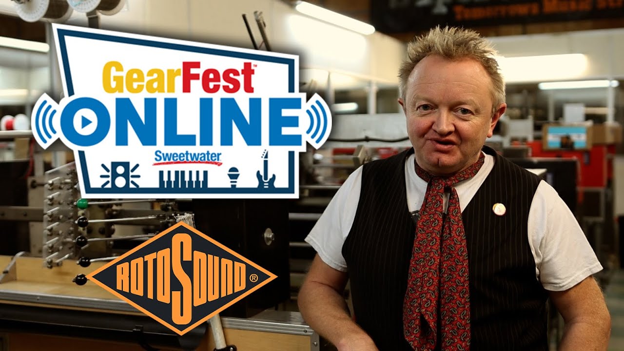 Rotosound Music Strings at Sweetwater GearFest 2021 | #GearFest2021