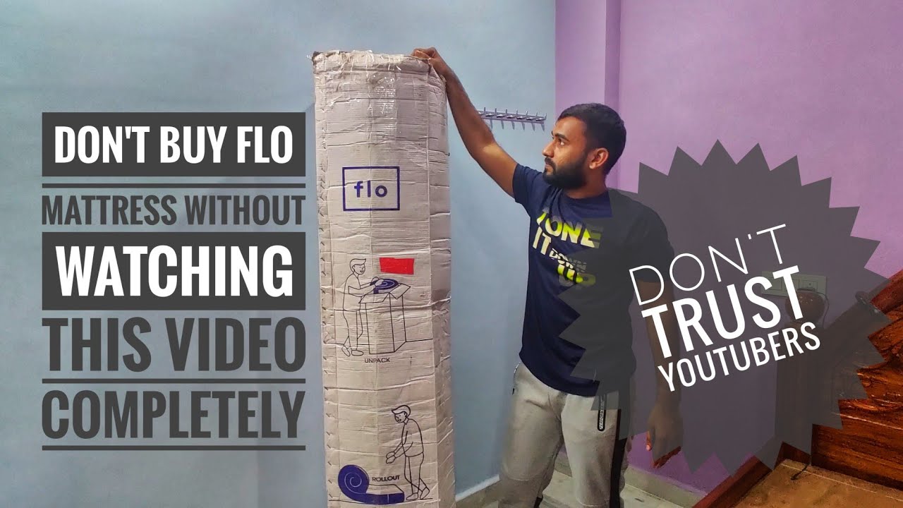 Flo mattress unboxing and review In Telugu | Biggest unboxing | Telugu vlog
